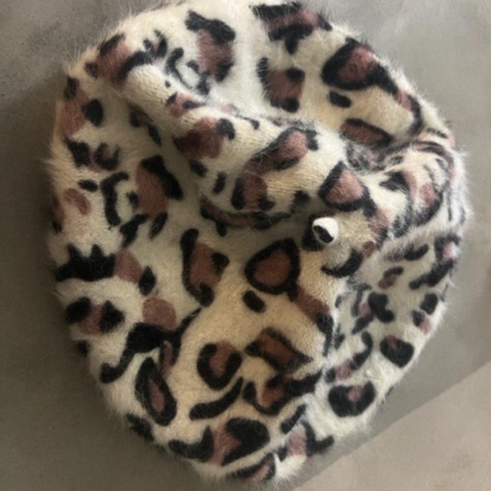 Beret - leopard
